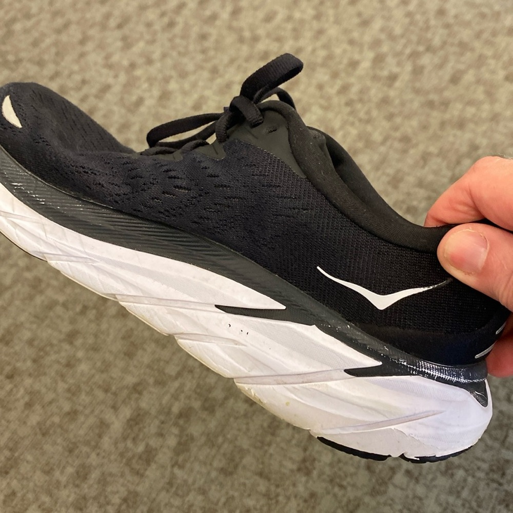 Hoka clifton 8 Black Low Sneakers Men’s 
Hola one one